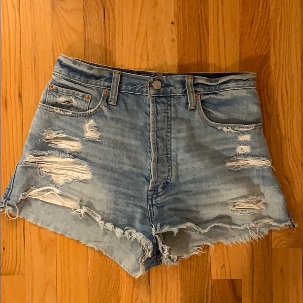 Abercrombie and Fitch high waisted shorts